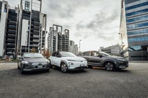 Hyundai IONIQ EV, Kona EV, NEXO