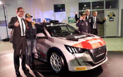 Ucci-Ussi tornano nel CIR con nuova Peugeot 208 Rally 4