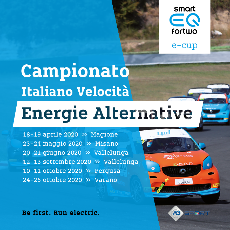 Calendario 2020 smart e-cup