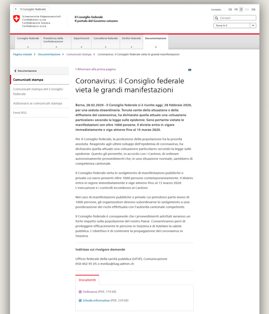 Screenshot_2020-02-28 Coronavirus il Consiglio federale vieta le grandi manifestazioni
