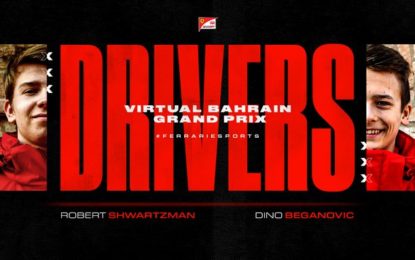 I piloti FDA in pista nel Virtual Grand Prix del Bahrain