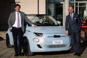 Olivier Francois and Luca Napolitano whit the New 500 la Prima