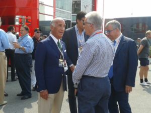 mia sticchi ferrari paddock monza