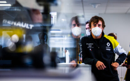Fernando Alonso e Renault F1 Team iniziano a lavorare per il 2021