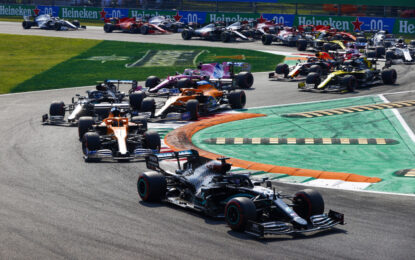 Formula 1 announces audience figures for 2020