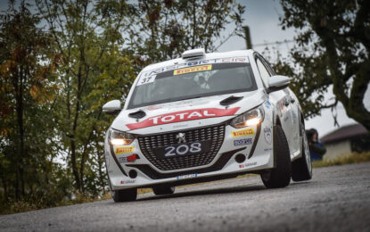 Andreucci e Peugeot 208 Rally 4 vincono il Due Valli