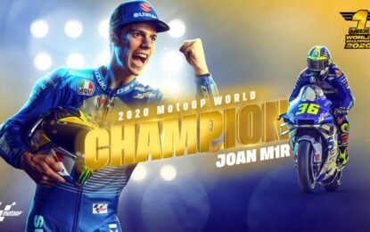 Joan Mir campione del mondo MotoGP 2020