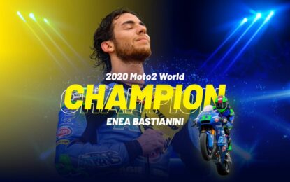 Enea Bastianini campione Moto2 2020