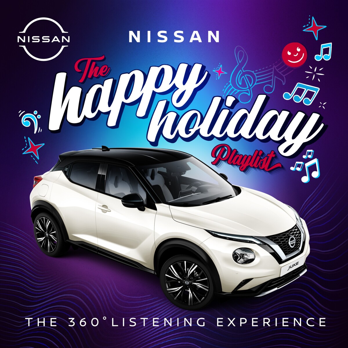 Nissan Juke presenta la Happy Holiday Playlist