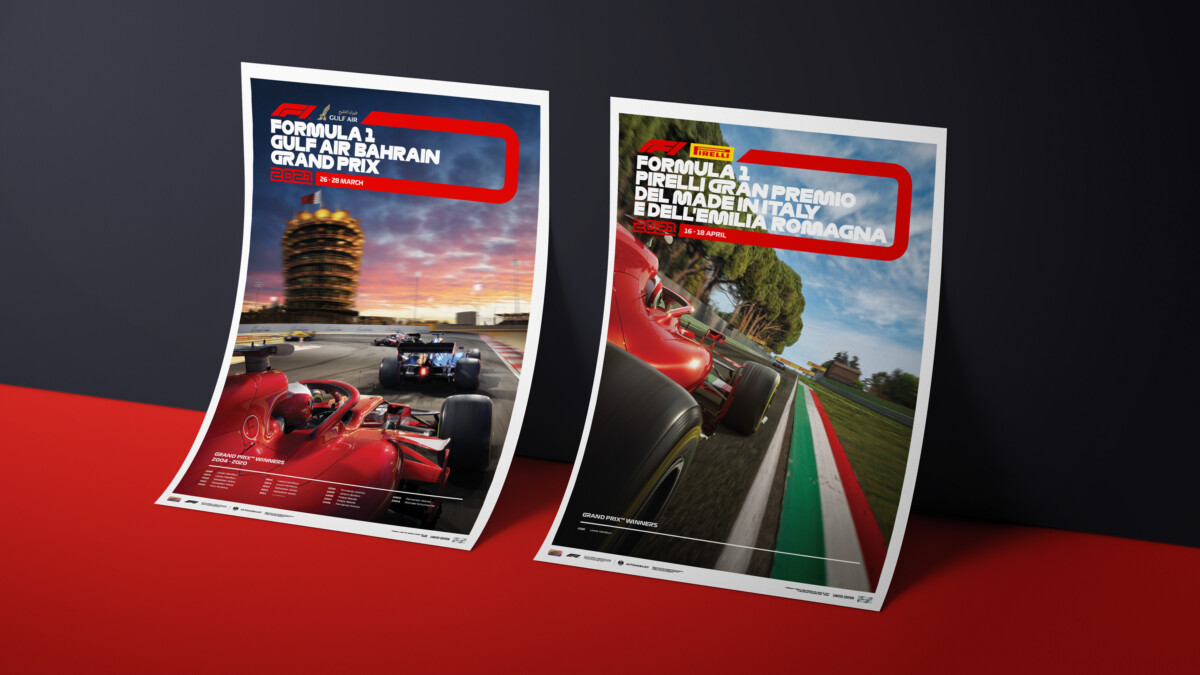 Limited Edition 2021 Formula 1 Grand Prix Posters