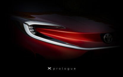 Il teaser del nuovo concept Toyota X-Prologue