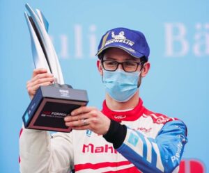 Mahindra A.Sims podio Roma 2021