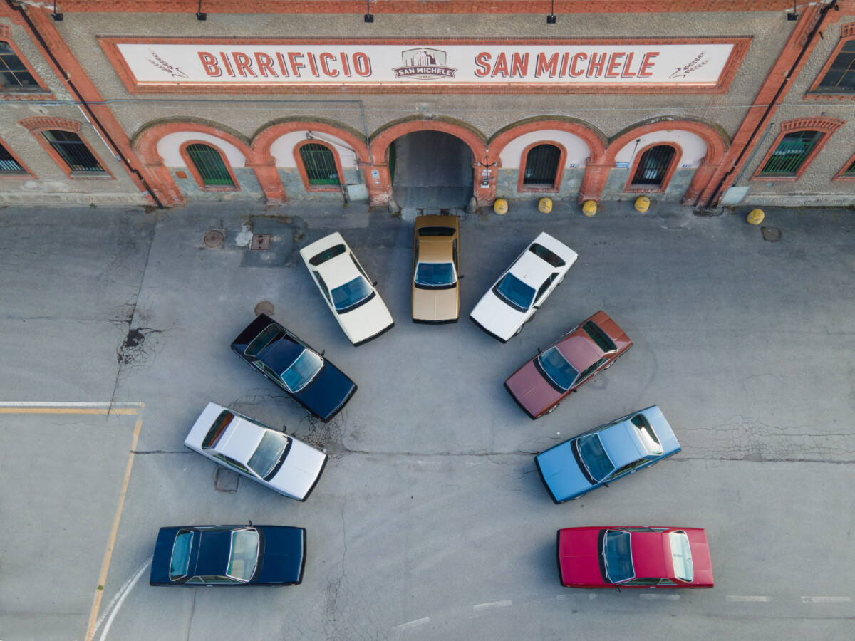 Nove Lancia Gamma Coupé nella collezione di Andrea Levy. A ottobre in mostra al MAUTO