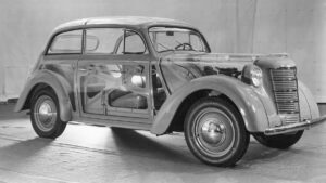 “gl‰serner” Opel-Kadett (2-t¸rige Limousine) 1938