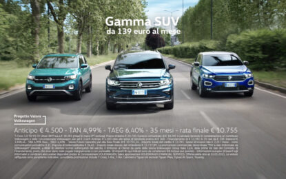 Nuova campagna per l’offerta dedicata alla gamma SUV Volkswagen