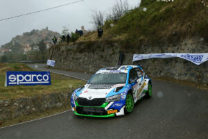 Stefano Albertini-Danilo Fappani, Skoda Fabia R5 #1, BS Sport