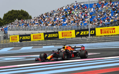Francia: Verstappen detta il passo nelle libere davanti alle Mercedes