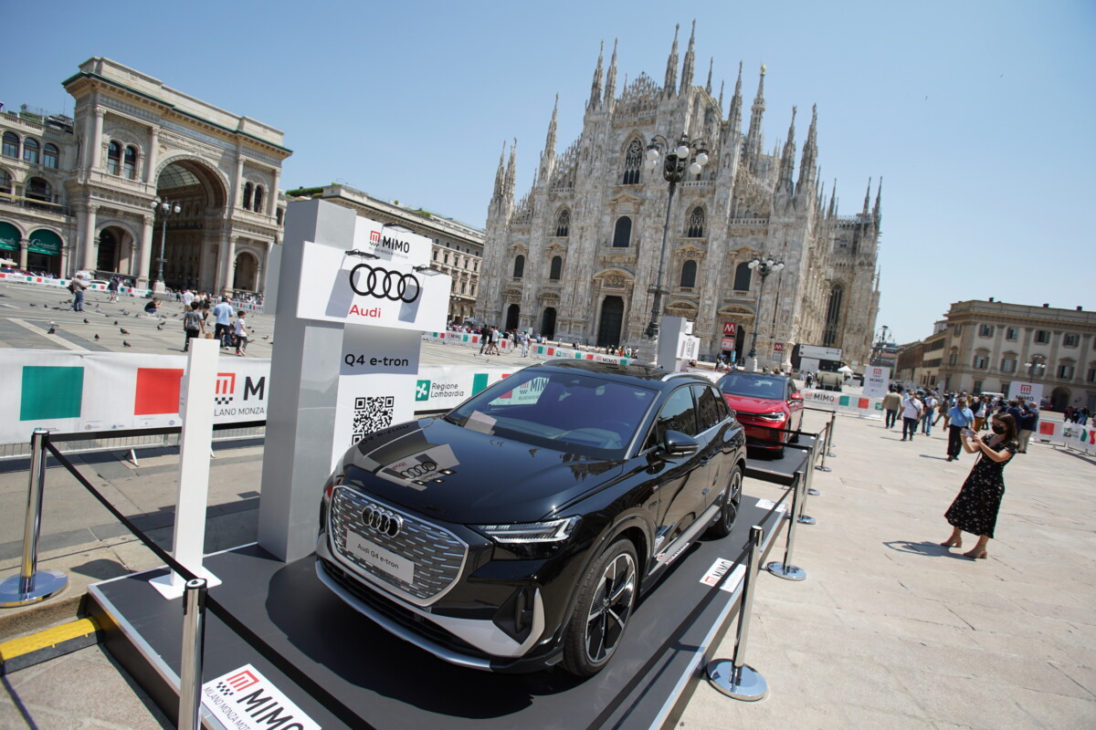 Audi Q4 e-tron torna a Milano al MIMO