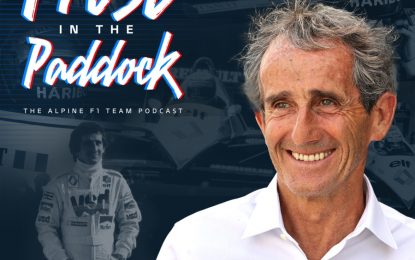 Alpine F1 Team lancia il podcast “Prost in the paddock”