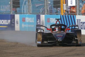 Jean-Eric Vergne (FRA), DS Techeetah, DS E-Tense FE21, locks up