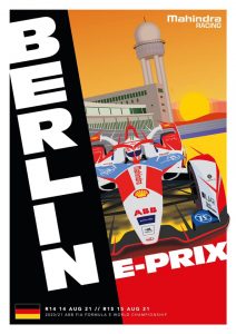 Mahindra Formula E Berlino 2021 poster