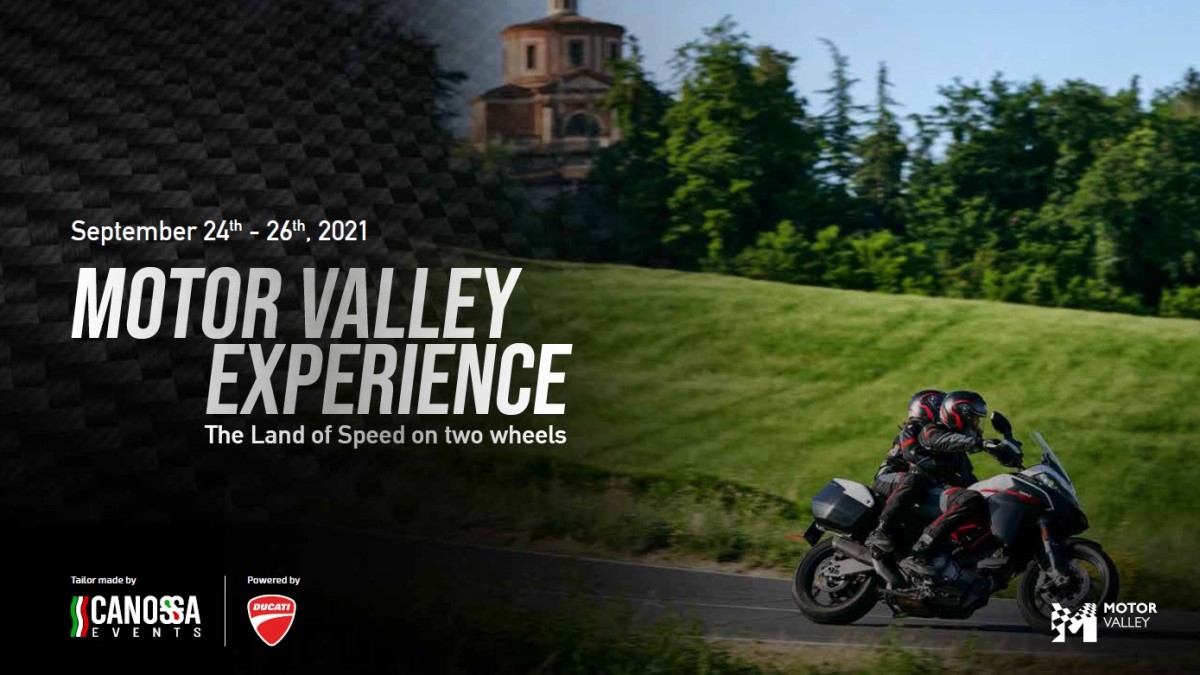 Motor Valley Experience: il tour firmato Canossa e Ducati