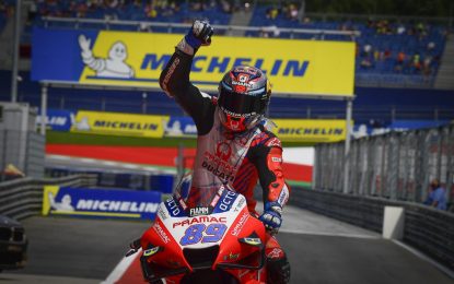 MotoGP: in Stiria pole e record di Jorge Martin