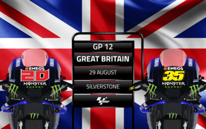 MotoGP: Yamaha pronta per Silverstone con Quartararo e Crutchlow