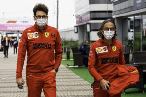 binotto mekies FERRARI F1 GP RUSSIA