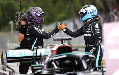 Mercedes ringrazia Bottas, che inizierà un nuovo capitolo nel 2022