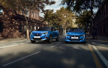 La guida di una Peugeot elettrica genera benessere