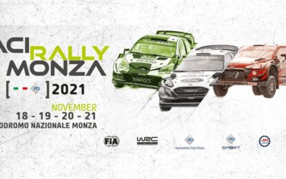 WRC: l’ACI Rally Monza sarà a porte aperte