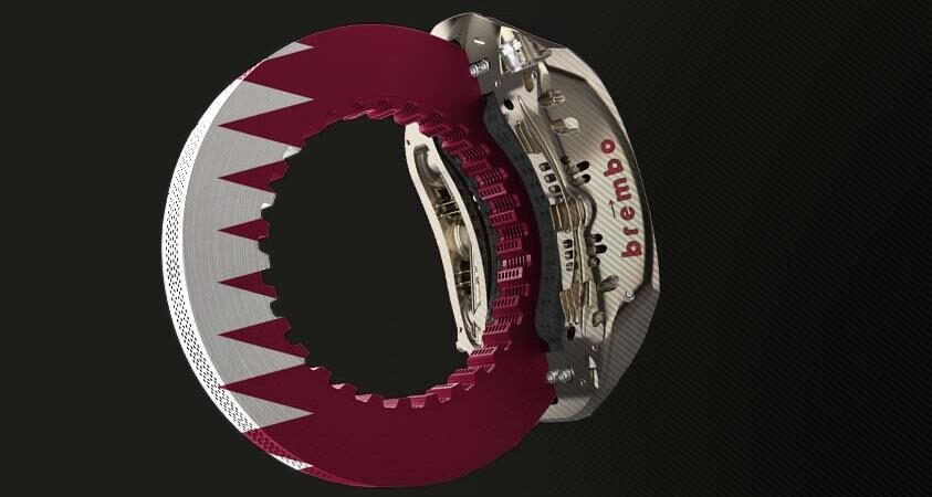 L’impegno degli impianti frenanti nel primo GP del Qatar di F1