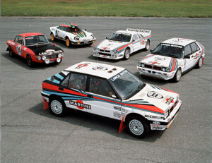 6. Lancia Rally Range