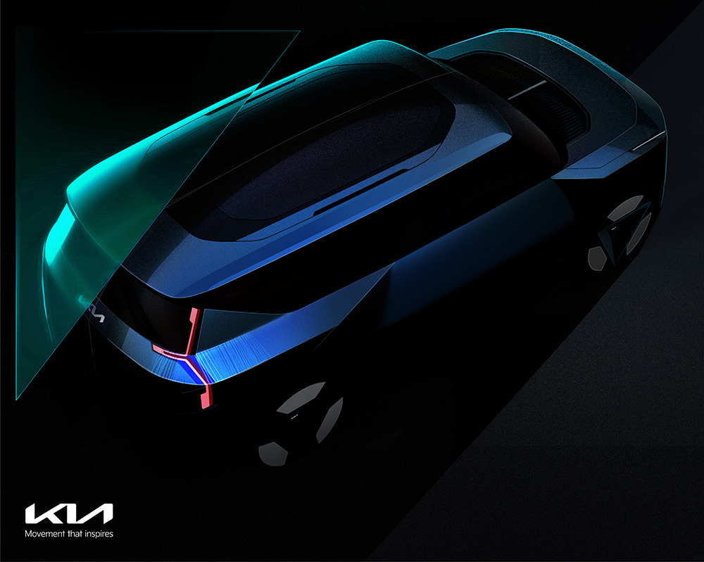 Prime immagini di Kia Concept EV9