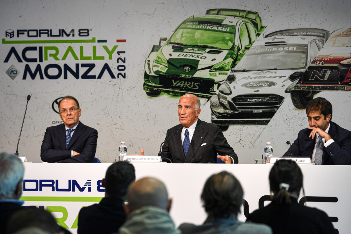 Presentato il FORUM8 ACI Rally Monza che assegnerà i Titoli WRC 2021