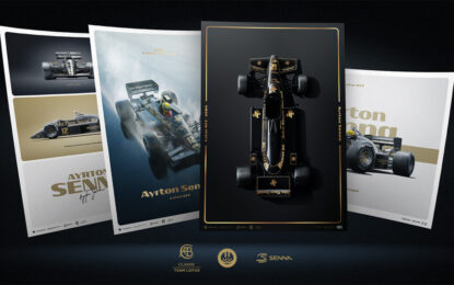 Da Automobilist quattro nuovi poster dedicati ad Ayrton Senna