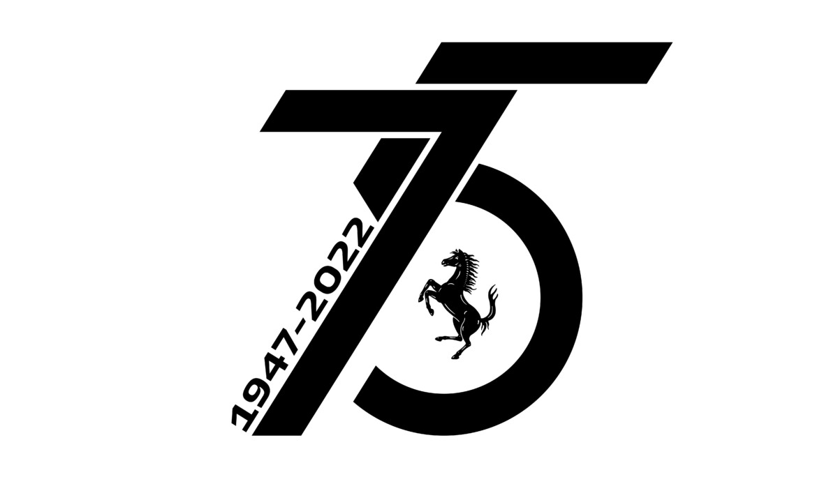 Ferrari 1947-2022: svelato il logo dei 75 anni