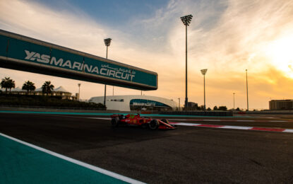 Il 2021 in pista della Ferrari si chiude con 457 giri nei test di Abu Dhabi