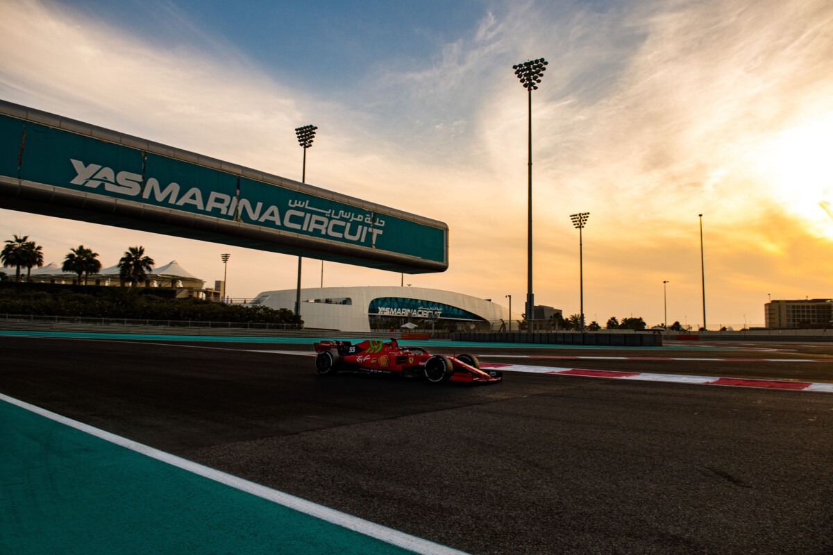 Il 2021 in pista della Ferrari si chiude con 457 giri nei test di Abu Dhabi