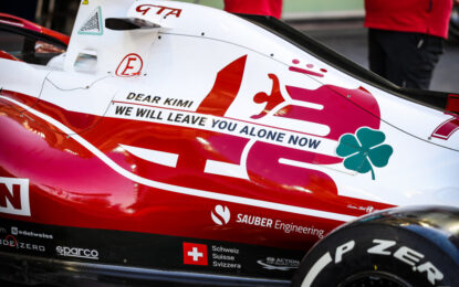 Alfa Romeo Racing saluta Raikkonen e Giovinazzi con una livrea speciale