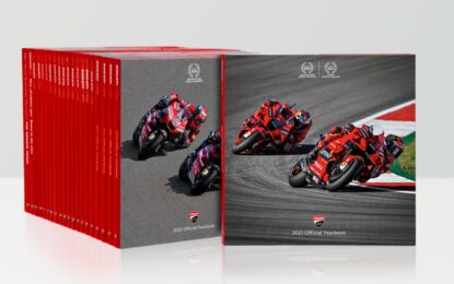 In vendita l’Official Yearbook 2021 di Ducati Corse