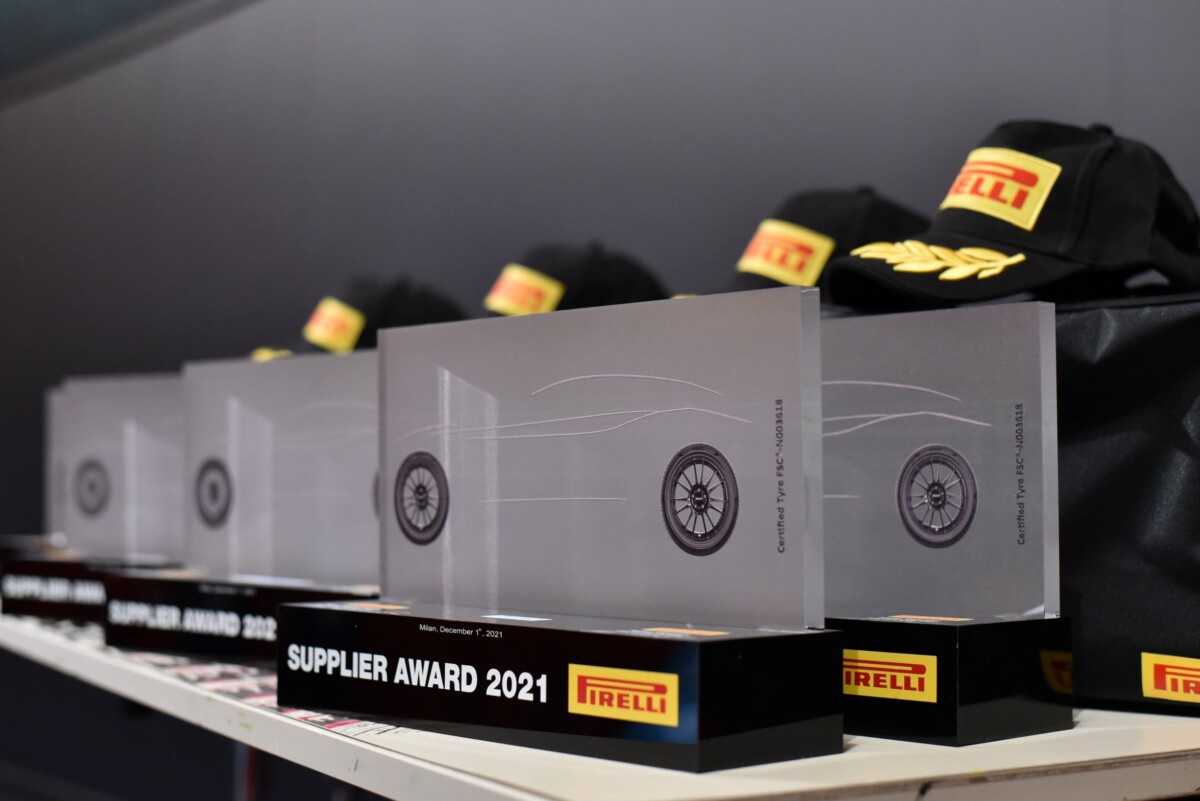 Supplier Award: Pirelli premia i fornitori per qualità e sostenibilità