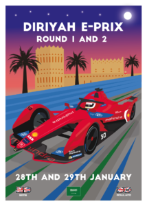 MahindraF.E2022posterArabia