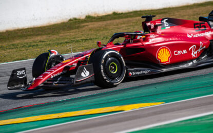 Ancora un giorno di studio per la Ferrari F1-75 a Barcellona