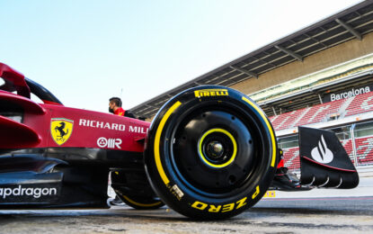 Pirelli soddisfatta dei primi tre giorni di test 2022