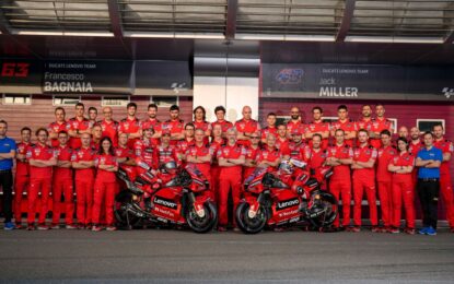 Ducati Team alla vigilia del GP del Qatar 2022