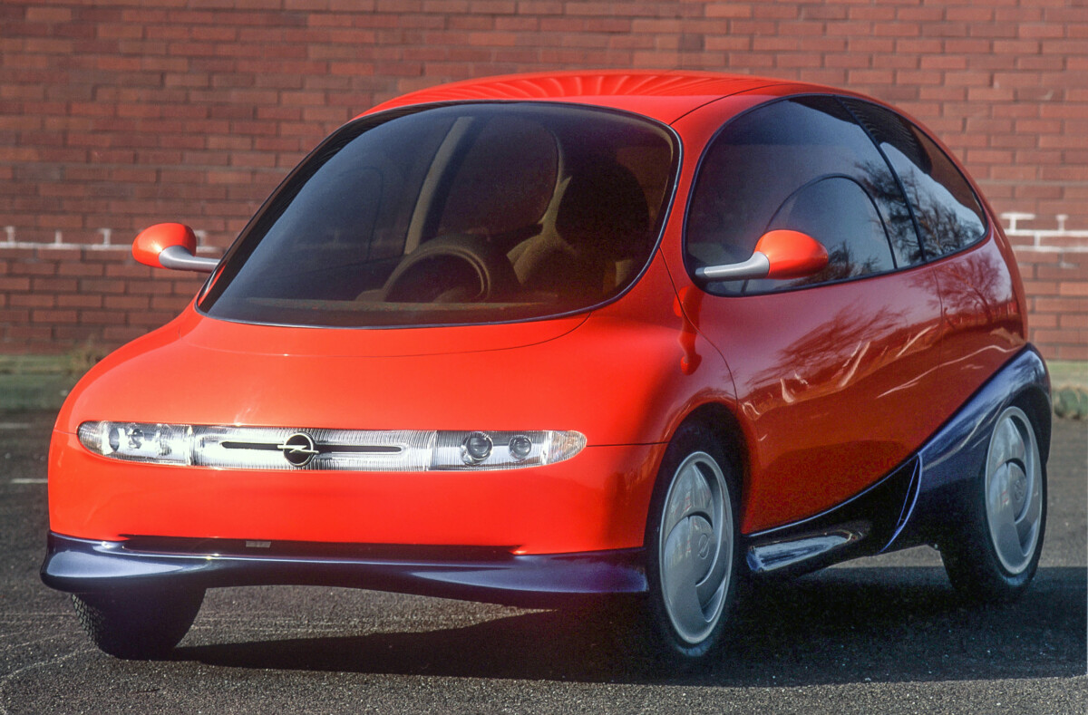 Opel Twin: a benzina oppure elettrica? Un prototipo del 1992