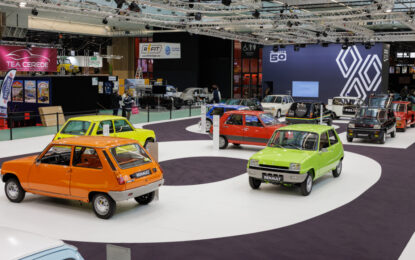 A Rétromobile il 50° anniversario di Renault 5