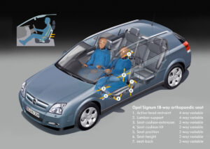 2003 Opel SIgnum seat innovation